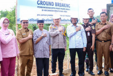 Muba Ikuti Ground Breaking SPPG Polri, Dukung Peningkatan Gizi Masyarakat