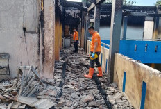 Kebakaran Asrama Putra SMA Negeri 3 Unggulan Kayuagung, Ini Hasil Olah TKP 