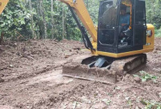 Hujan Deras, Akses Jalan Desa Karang Agung Kabupaten OKU Selatan Lumpuh Total 