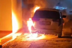 Aksi Teror di Prabumulih, Mobil Advokat Dibakar OTD, Diduga Terkait Kasus yang Ditanganinya