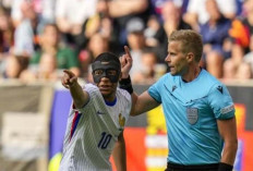 EURO 2024: Kylian Mbappe Dapat Teguran dari Wasit, Usai Teriaki Penonton 