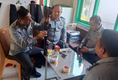 Lapas Narkotika Muara Beliti Rutin Cek dan Rawat Senjata Api untuk Jaga Kesiapsiagaan