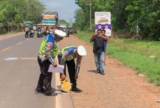 Ya Ampun, Pulang Sekolah, Siswi SMA di Banyuasin Ditabrak Truk Tronton di Jalintim Palembang-Betung