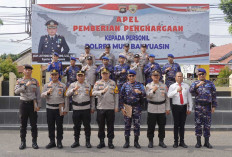 36 Personel Polres Muba Dapat Penghargaan, Bentuk Apresiasi Atas Kinerja Kerja dan Komitmen 