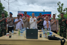 Dukung Ketahanan Pangan Nasional, Polsek Sungai Lilin Launching Gugus Tugas Polri 