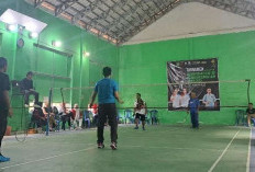 Rangkaian HUT RI ke-80 di Sungai Lilin Dibuka dengan Turnamen Badminton Antar Instansi