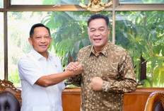 Bupati H M Toha Temui Mendagri Tito Karnavian