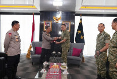 Kapolda Sumsel dan Brigjen TNI Muhammad Thohir Bahas Peta Kerawanan Wilayah di Palembang