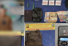 Pengedar Narkoba Diamankan,  Sembunyikan Sabu dalam Bantal