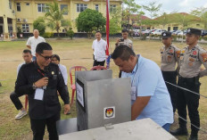 Ketahui Tugas Pokok dan Tanggung Jawab, Personel Polres OKI Latihan Pengamanan TPS 