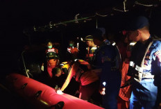 Hingga Larut Malam Tim Basarnas dan Polsek Muara Padang Lakukan Pencarian Korban Tenggelam 