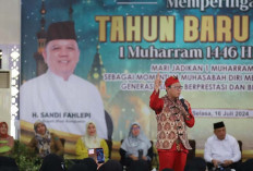 Peringatan Tahun Baru Islam 1 Muharram 1446 H, Pj Bupati Muba Ajak Masyarakat Introspeksi Diri