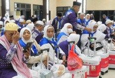 Kloter 10 Embarkasi Palembang Awali Kepulangan Haji Gelombang II