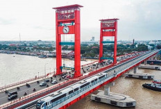 Malam Pergantian Tahun Baru, Jembatan Ampera Ditutup 4 Jam