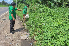 Cegah Sampah Liar, UPT DLH Sungai Lilin Patroli Sepanjang Jalintim