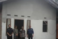 Pemkab Muba Tinjau Pembangunan Rumah Bantuan RTLH di Bayung Lencir