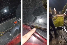 Viral! Pengendara Keluhkan Kaca Mobil Pecah di Tol Palindra, Pihak Hutama Karya Beri Penjelasan