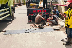  Viral, Besi Jembatan Sungai Lilin Hilang Akhirnya Diperbaiki