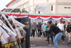 Jamin Keamanan Pilkada 2024, Polres OKI Gelar Apel Dan Simulasi Sipamkota