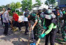 HUT TNI Ke-79: Kodim 0401 Muba Gelar Kerja Bakti dan Donor Darah