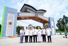 Sinergi Pemkab dan DPRD Muba: Gerbang Al-Qur’an Masjid Jami’ An-Nur Sekayu Diresmikan