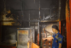Ruko Rocket Chicken di Sekayu Terbakar, Kerugian Ditaksir Rp50 Juta