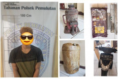 Resedivis Curanmor Ditangkap Tim Panther Polsek Pemulutan Usai Gasak Solar dan Dongkrak Milik Anggota Polisi