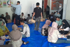 KPU Empat Lawang Sortir dan Lipat Surat Suara PSU dengan Pengamanan Ketat