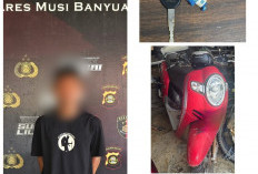 Polsek Sungai Lilin Ringkus Pelaku Curat: Motor Rp10 Juta Digadai Hanya 700 Ribu Demi Judi Online