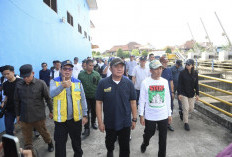 Kolaborasi Atasi Banjir, Gubernur dan Wali Kota Tinjau Stasiun Pengendali Banjir Sungai Bendung Palembang