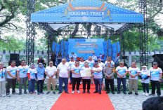 Launching Jogging Track, Kolaborasi, Pemprov Sumsel dan Perusahaan 