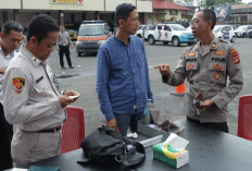 Jelang Nataru, Kesiapsiagaan Logistik Polres Lubuk Linggau Diperiksa
