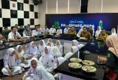 Puluhan Siswa SMK Negeri 1 Muba Belajar Boardcasting