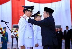 Pj Gubernur Elen Setiadi Lantik Nelson Firdaus dan Koimudin Sebagai Pj Walikota Pagar Alam dan Lubuk Linggau