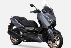 Yamaha XMAX 250 Connected: Skutik Bongsor Cerdas dengan Layar Ganda dan Fitur Navigasi ala Eropa