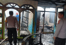 Diduga Cekcok, Istri di Lubuk Linggau Bakar Rumah Suami hingga Ludes
