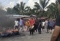 Demo Blokir Jalinsum, Warga Ultimatum Bupati dan DPRD Musi Rawas Utara Terkait Tambang Ilegal