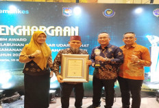 Luar Biasa, Maksimalkan Sanitasi Sehat, Muba Raih STBM Award dari Kemenkes