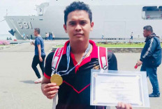 Sabet Prestasi Pada Kejuaraan HUT Kopaska Surabaya, Bintara Asal Sumsel Ini Membuat Bangga 