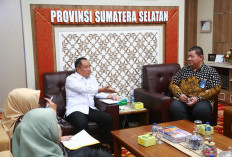 Wagub Sumsel Cik Ujang dan PT Jamkrindo Bahas Penguatan Sinergi Dukungan UMKM