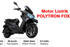 Polytron Fox-R: Motor Listrik dengan Jarak Tempuh yang sangat Jauh