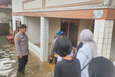Sungai Komering Meluap, Puluhan Rumah Warga Kedaton Kayuagung Terendam Banjir