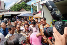 Blusukan Dadakan di Pasar, Mendagri dan Mentan Pastikan Harga Pangan Stabil