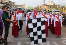 Sungai Lilin Meriahkan HUT RI ke-80 dengan Karnaval Merah Putih