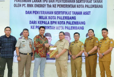 Pemkot Palembang Terima Hibah Lahan untuk TPU Kelurahan Pulokerto Gandus