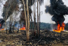 Diduga Ada Unsur Kesengajaan, Sumur Minyak Ilegal di Dusun Parung Kembali Semburkan Minyak Mentah 