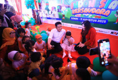 Semangat Hari Anak Nasional, Gubernur Herman Deru Rayakan Kebahagiaan Bersama Anak-Anak di Palembang