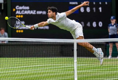 Luar Biasa, Tunggal Putra Juara Bertahan Wimbledon Carlos Alcaraz 