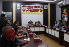 Pengamanan Nataru Polres Prabumulih Rakor Lintas Sektor