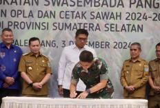 Melalui Program ini,  Optimis Sumsel Mampu Pertahankan Swasembada Pangan 